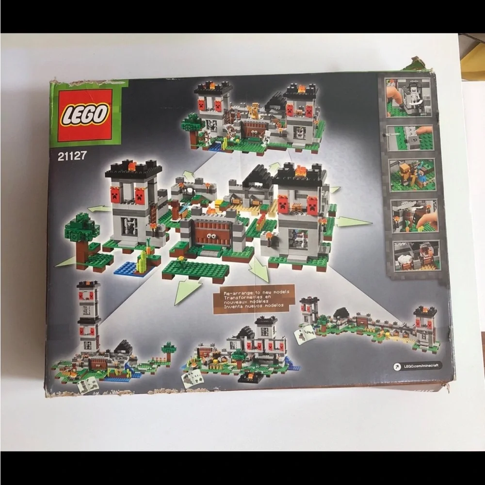 Lego fortress minecraft